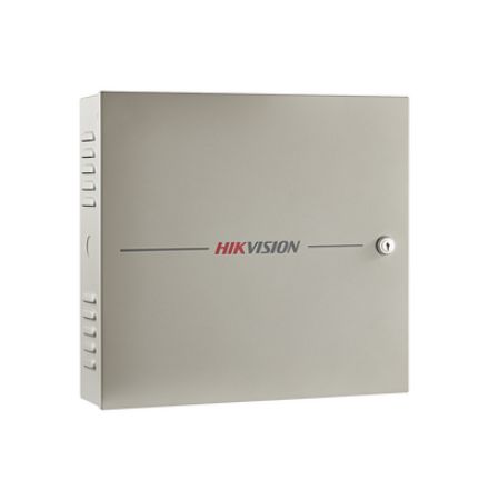 Controlador de Acceso / 4 Puerta / 8 Lectores Huella y Tarjeta / Integración con Video / 100,000 Tarjetas / Incluye Gabinete y Fuente de Alimentación 12Vcc/8A / Soporta batería de respaldo