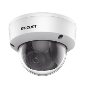 Camara Domo Domo TURBOHD 5 Megapixel / Lente Motorizado 2.7 - 13.5 mm / IR EXIR 40 mts / TVI-AHD-CVI-CVBS / IK10 / IP67 / dWDR / 12 Vcc / 24 VCA