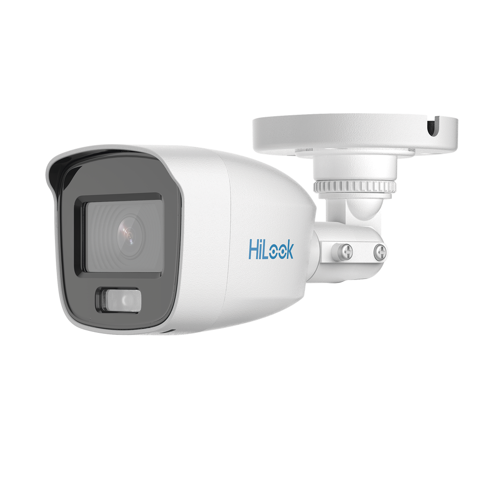 Camara Bala TURBOHD 1080p / Imagen a color 24/7 / Lente 2.8 mm / ColorVu Lite / Luz Blanca 20 mts / IP66 / Policarbonato