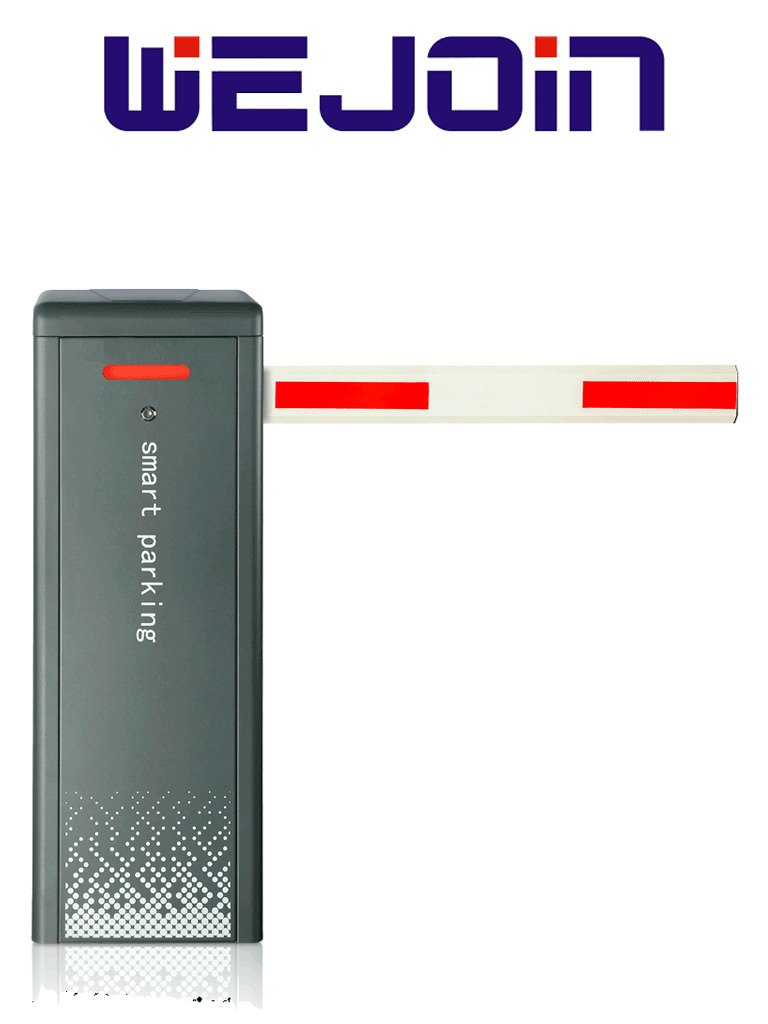 Barrera Vehicular Izquierda Alto Flujo / 24VDC / Brazo Octagonal de 4.5 metros / Velocidad 3 - 6 Segundos / Dirección Ajustable