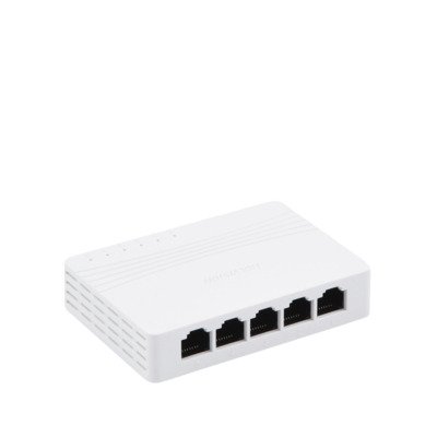 Switch Gigabit No Administrable de Escritorio con 5 puertos 10 / 100 / 1000 Mbps / Diseño Compacto y Estetico