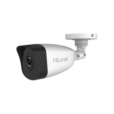 Camara HiLook Series / Bala IP 4 Megapixel / 30 mts IR / Exterior IP67 / PoE / WDR 120 dB / Lente 2.8 mm / H.265+ / Onvif