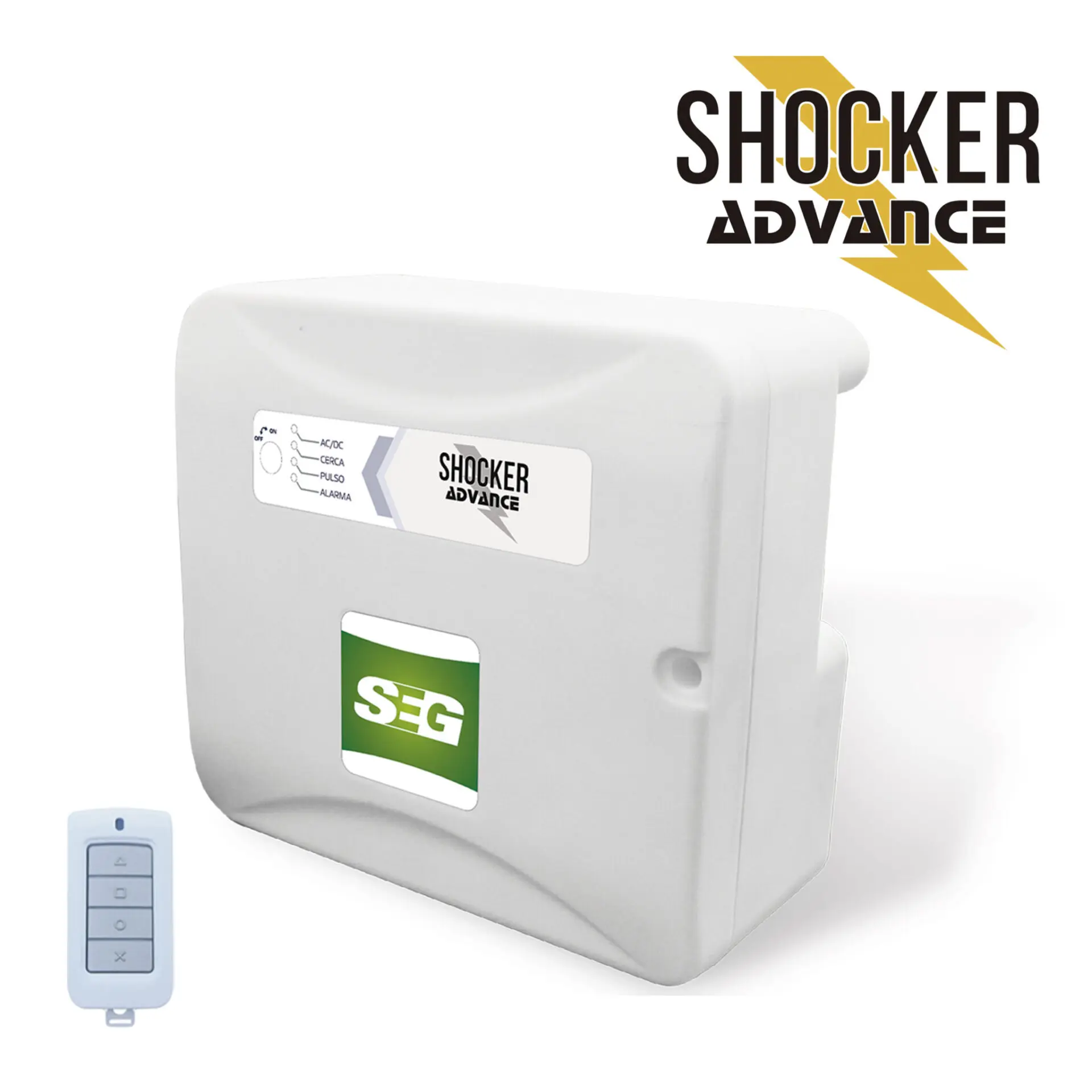 ENERGIZADOR SHOCKER ADVANCE CON LLAVE Y CONTROL