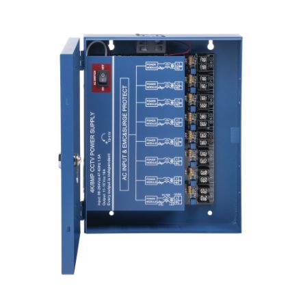 Fuente de Poder Profesional HEAVY DUTY @ 20 Amperes / 16 Canales / Hasta 1.25A por Salida / Ajuste Independiente de 11 a 15 Vcc por Salida / Protección Contra Sobrecargas / Filtro de Ruido Especial pa