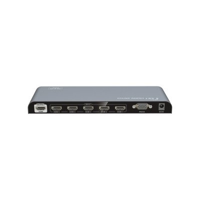 Switch Conmutador HDMI de 5 entradas a 1 salida / 4K @ 60Hz / HDMI 2.0 / HDCP 2.0 / HDMI 3D / Soporta audio estándar, DSD (Direct Stream Digital) y HD (HBR) / Diferentes modos de conmutación, Manual, 