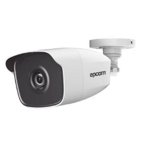 Camara Bala TURBOHD 5 Megapíxel / Lente 2.8mm (85° de Visión) / Exterior IP66 / IR EXIR 20 mts / TVI-AHD-CVI-CVBS / Metal